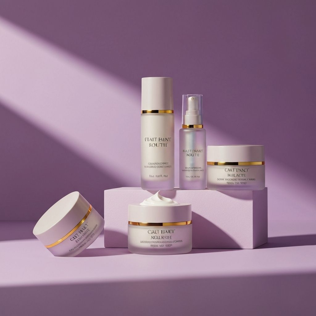 Sets de cuidado facial con cremas y sueros